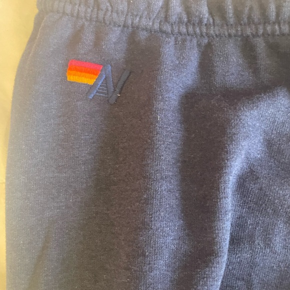 smiley face aviator nation sweat pants perfect condition - Picture 3 of 3